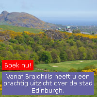 Boek nu uw golfreizen naar Edinburgh, Schotland